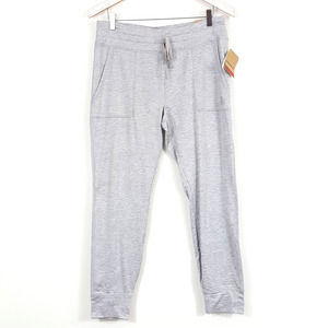 Reebok Silver Heather Ambition Leggings Stretch Women's Size Large